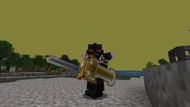 It would be great if Mojang could blend armor and trim styles with the Minecraft skins to offer a visually pleasing image (Image via Sportskeeda Gaming || Mojang Studios)